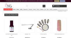 Desktop Screenshot of nagelgiganten.se